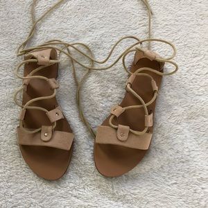Forever 21 Lace up gladiator sandal. Never worn.